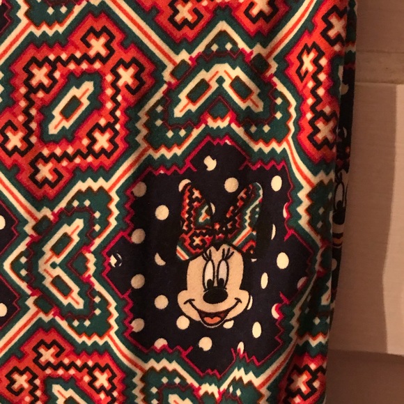 Minnie Mouse LuLaRoe Leggings, Disney Western - Picture 3 of 5